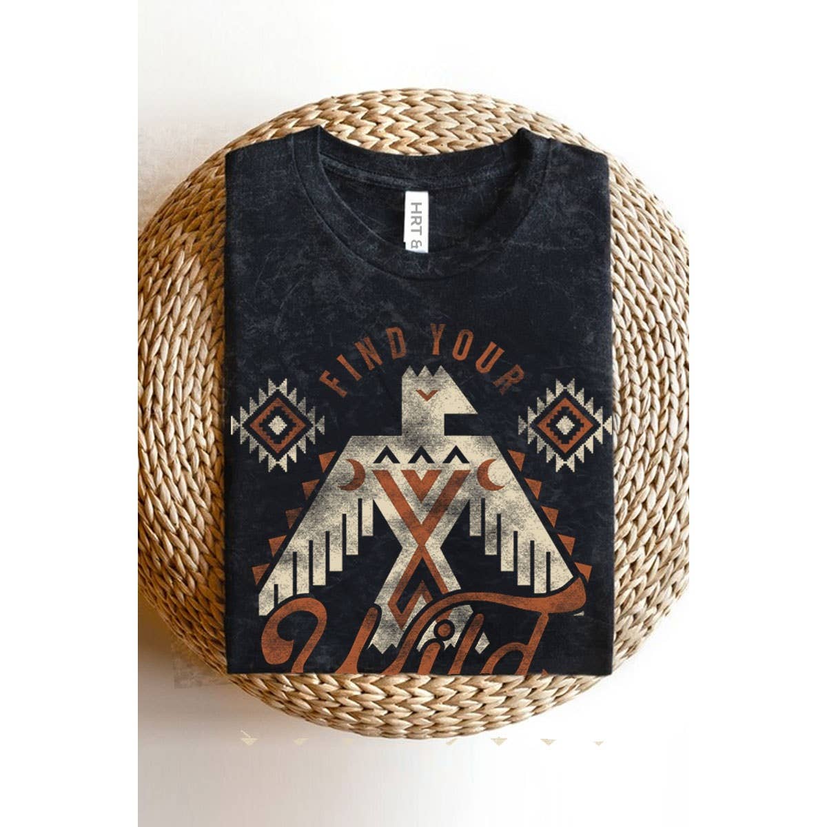 FINE YOUR WILD MINERAL GRAPHIC TEE: Mineral Chocolate / M