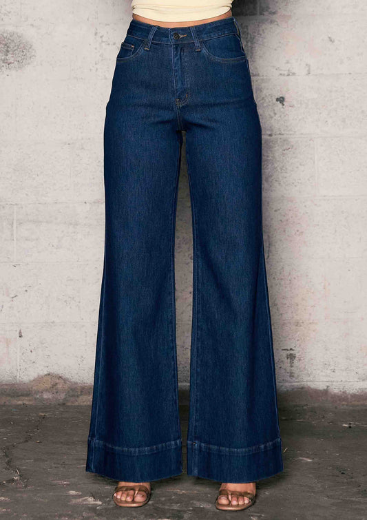 High Rise Wide Leg Jeans