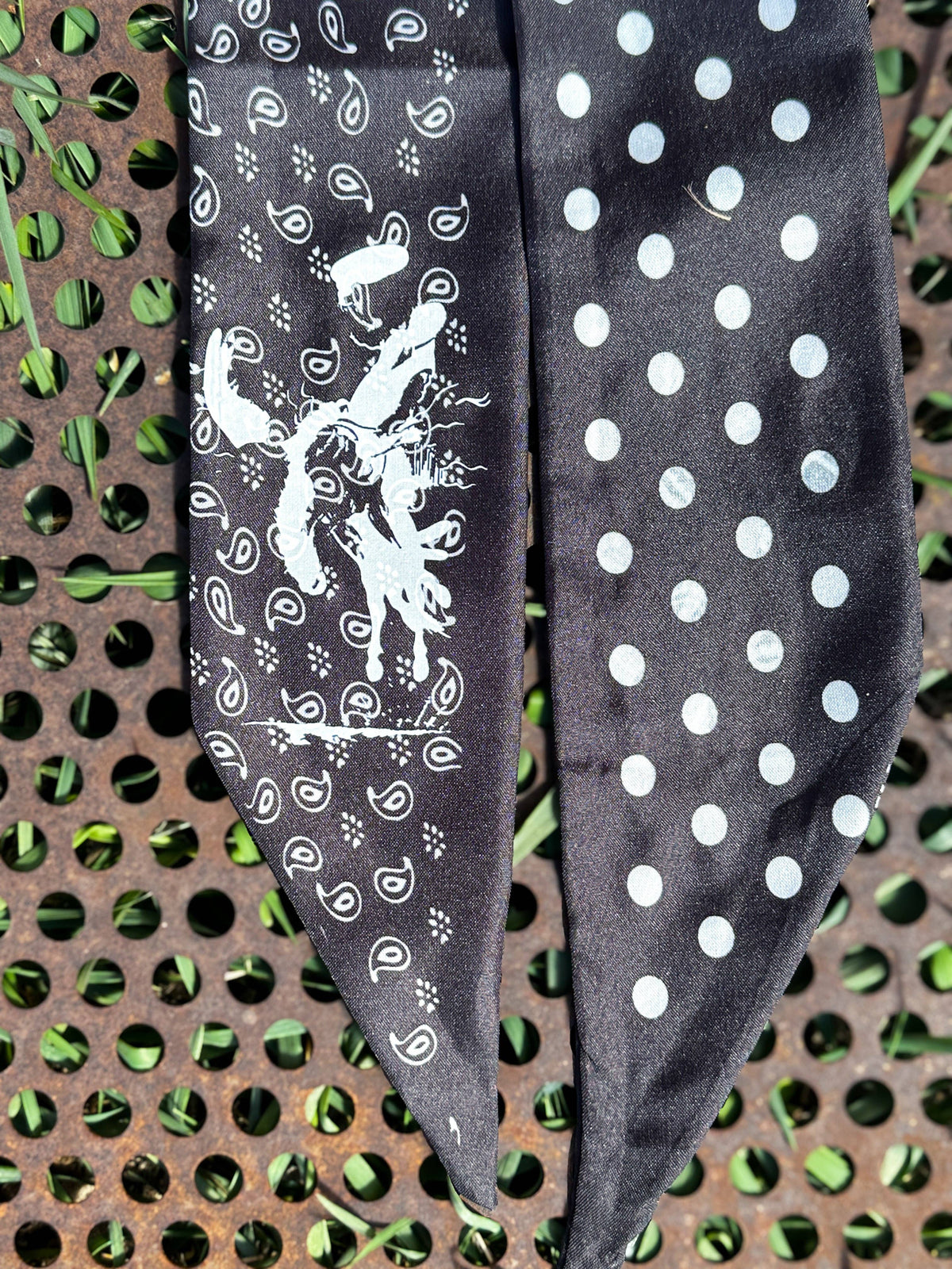 Paisley Twillys: Brown/White